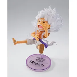 Tamashii Nations One Piece World Collactable Figures x S.H. Figuarts Actionfigur Monkey D. Ruffy Gear 5 8 cm