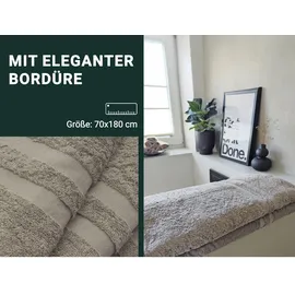 ZOLLNER Saunatuch 70 x 180 cm braun