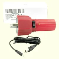 Elektrischer Motor mit USB Kabel Grillmotor für Mangal Spießdreher Grillantrieb