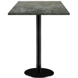 Restootab Stehtisch Rome 60x60cm - Modell metallisierter Stein
