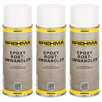 BREHMA 3X Epoxy Rostumwandler Spray 400ml Rostentferner Rostschutz Roststopp