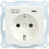 Merten Schuko Steckdose mit USB Ladegerät MEG2367-0319