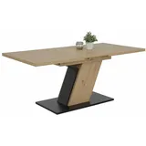 Hela Esstisch JEANETTE Eiche Schwarz,