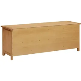 vidaXL Schuhregal 37 x 114 x 45 cm braun / braun