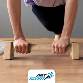 ArtSport Liegestützgriffe Holz L