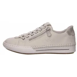 Rieker Slip-Ons Damen Weiß/Silber/Grau 36