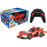 Carrera - 370201064 - Team Shadow Racing I Original 2.4GHz Lizenz-Kart mit voller Fahr- & Lenkfunktion I Dekorative Sticker & LED Licht ILaufzeit von 20 Minuten I Perfekt für & RC-Enthusiasten