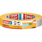 Tesa Perfect+ 56536-00000-00 Malerabdeckband Gelb (L x B) 50m x 19mm 1St.