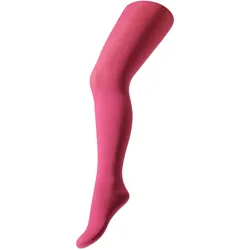 2er Pack camano Bio-Baumwolle Fine Strumpfhosen Kinder 0042 - fuchsia 110/116