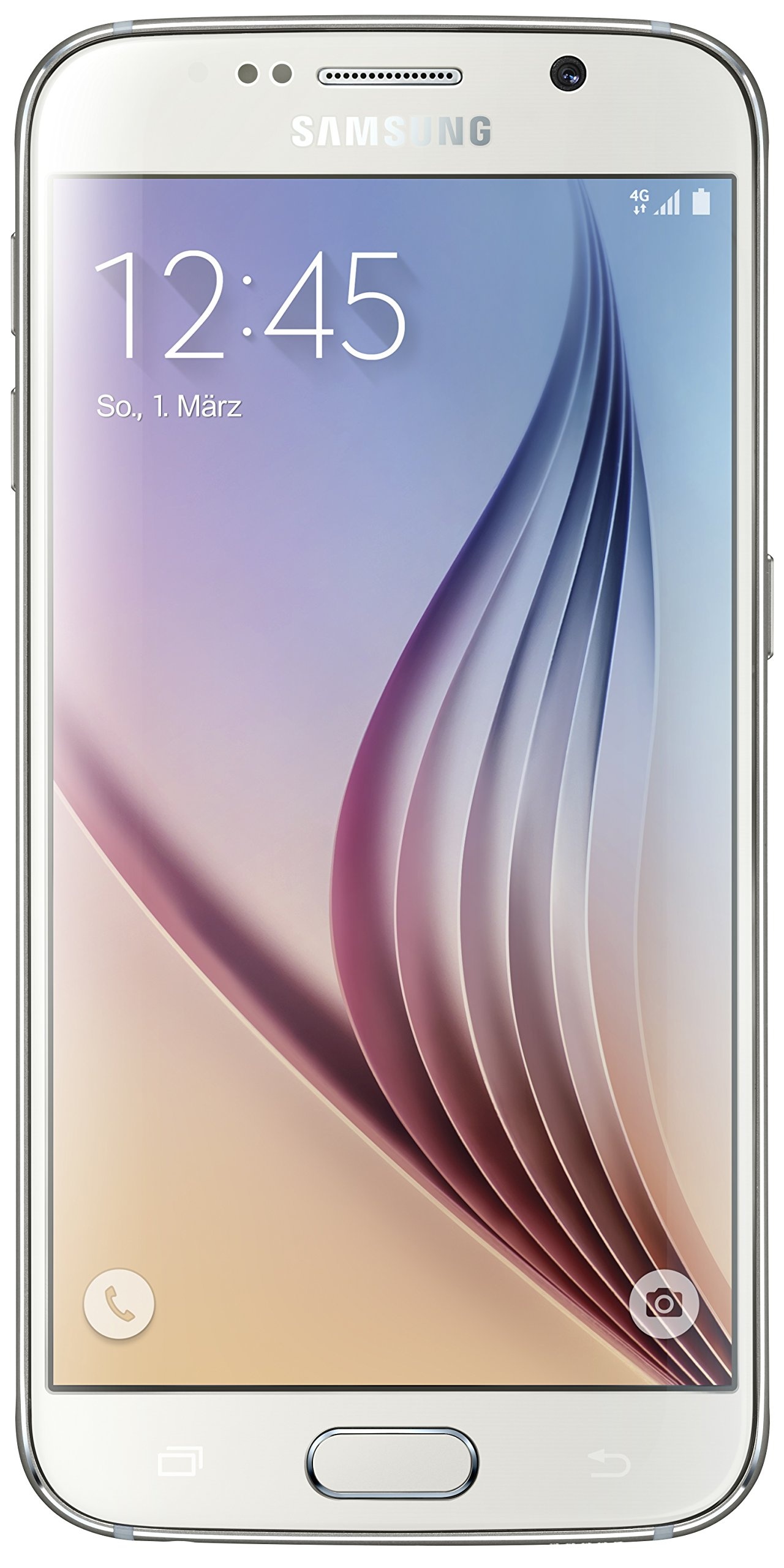 Samsung Galaxy S6 Smartphone (12,9 cm (5,1 Zoll) Touch-Display, 32GB Speicher, Android 5.0) weiß [T-Mobile Branding]