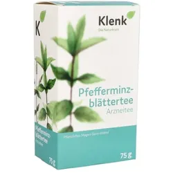 Pfefferminzblätter Tee