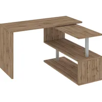 Schreibtisch »Volta«, multifunktional aufbaubar, Winkelschreibtisch, wotan oak + wotan oak, , 72034031-0 B/H/T: 120 cm x 75 cm x 50 cm