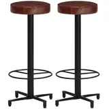 vidaXL Barhocker 2 Stk. 76 cm Braun