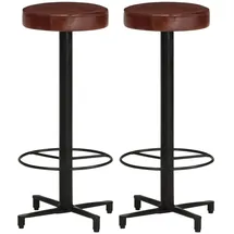 vidaXL Barhocker 2 Stk. 76 cm Braun