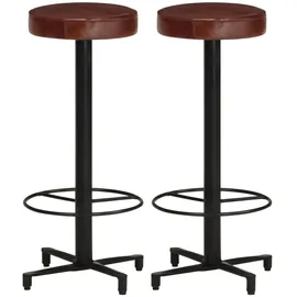 vidaXL Barhocker 2 Stk. 76 cm Braun