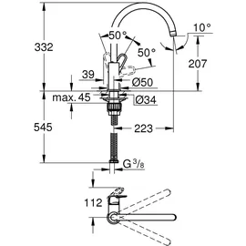 Grohe Start Flow chrom 31555001