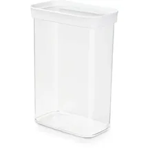 Emsa Optima rechteckig transparent/weiß 2,2 l