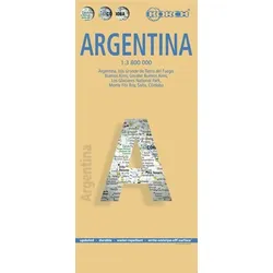 Argentina / Argentinien 1 : 3 800 000. Road Map