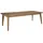Brafab Lilja Gartentisch 240 x 100 x 74 cm Teak/beige