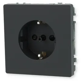 Merten Steckdose mit Berührungsschutz D-Life Anthrazit