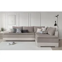 INOSIGN Ecksofa »Boxspringbett Night & Day L-Form mit Dauer-Schlaffunktion
