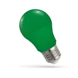 Spectrum LED Leuchtmittel Birnenform A50 4,9W E27 Grün 270°