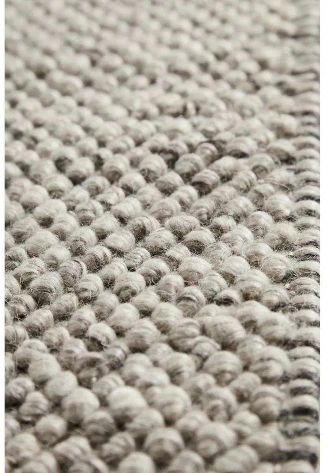 Teppich/Läufer Woud, Grau, Stoff / Textil - 240 - 170