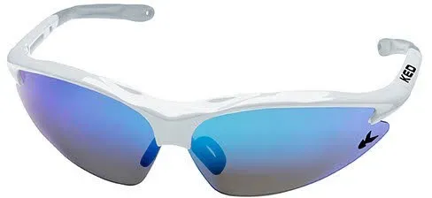 KED JACKAL NXT Unisex Fahrradbrille Sport Sonnenbrille white weiß
