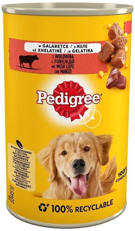 PEDIGREE Rindfleisch in Gelee 400 g