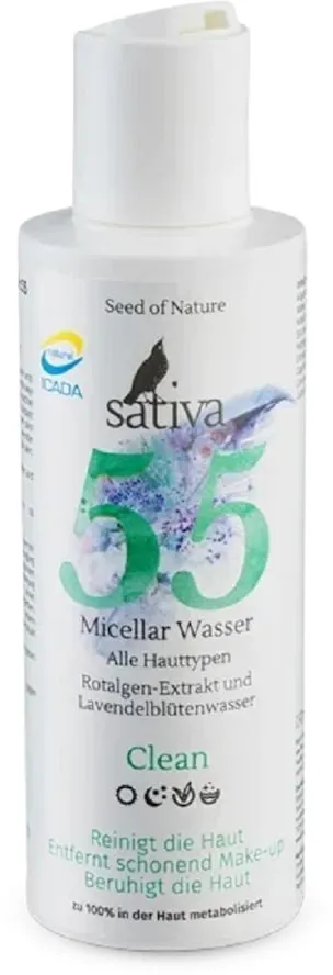 Sativa No. 55 - Micellar Wasser 150ml Gesichtswasser Damen