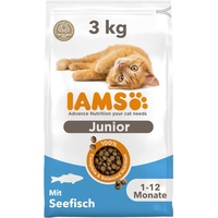 Iams for Vitality Kitten mit Seefisch 3 kg