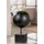 Gilde Skulptur Around the World schwarz, matt, metallische Optik, Erde & Paar, 34 cm hoch
