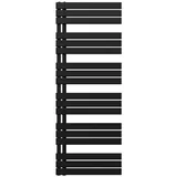 doporro Badheizkörper Badheizung Handtuchheizkörper 159x60cm Handtuchtrockner Handtuchwärmer Seitenanschluss Anthrazit