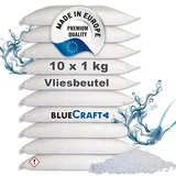 Bluecraft - 10x 1kg Luft-Entfeuchter Granulat Nachfüllpack im Vliesbeutel Raumentfeuchter ohne Strom Feuchtigkeitskiller