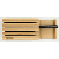 Ary Kyocera Messerblock für 4 Messer Bambusholz
