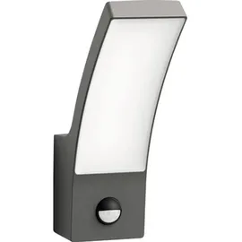 Philips Außenwandleuchte Metall 24,0 cm inkl. Sensor IP44 anthrazit