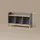 livinity® Kindersitzbank Mailo 107,2 x 63,8 cm Eiche grau