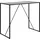 Actona Bartisch 120 x 105 x 60 cm Schwarz