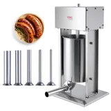 Vevor Elektrischer Wurstfüller, 12L vertikaler Fleischfüller, Edelstahl Restaurant
