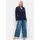 sheego Kurzblazer SHEEGO "Blazer", Damen, Gr. 52, blau (tiefblau), 100% Polyester, Blazer Kurzblazer