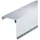 Tetzner & Jentzsch Wetterschenkel-Klemmdeckel 80 mm preßblank 3500 mm