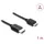 DeLock HDMI Kabel 8K 60 Hz 1 m Schwarz