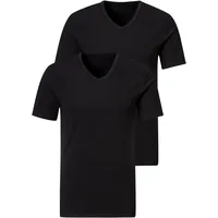 H.I.S. H.I.S Unterziehshirt, (2 St.), mit V-Ausschnitt und kleinem