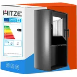 EEK A+ Hitze Kaminofen Cane S 6,5kW  Kessel Stahl Holzofen
