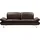 PLACES OF STYLE "San Angelo", braun, B:232cm H:96cm T:95cm, NaturLEDER- »Frederica« (echtes Rindsleder);Luxus-Microfaser (100% Polyester);NaturLEDER-«Uruguay« (echtes Rindsleder), Sofas