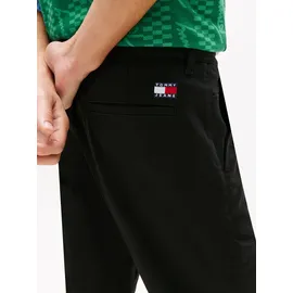 Tommy Hilfiger Shorts TOMMY JEANS "SCANTON", Herren, Gr. 33, N-Gr, schwarz, Web, Obermaterial: 96% Baumwolle, 4% Elasthan, unifarben, regular fit kurz, Hosen Shorts, Regular fit mit praktischen Taschen