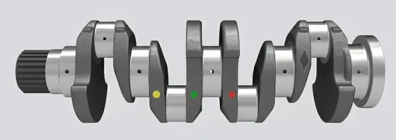 IPSA Kurbelwelle ck002300 für Fiat