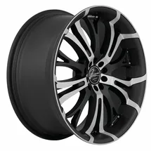 Barracuda Tzunamee 8,0 x 18 4 x 100 ET38 ML73,1 Schwarz Matt/Poliert