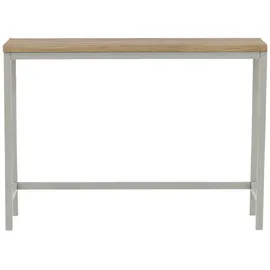 venture home Rise Konsolentisch 30x110 cm Esche dekor, grau.
