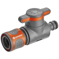 Gardena Regulator Ventil Tropfbewässerungssystem Kunststoff grau/orange